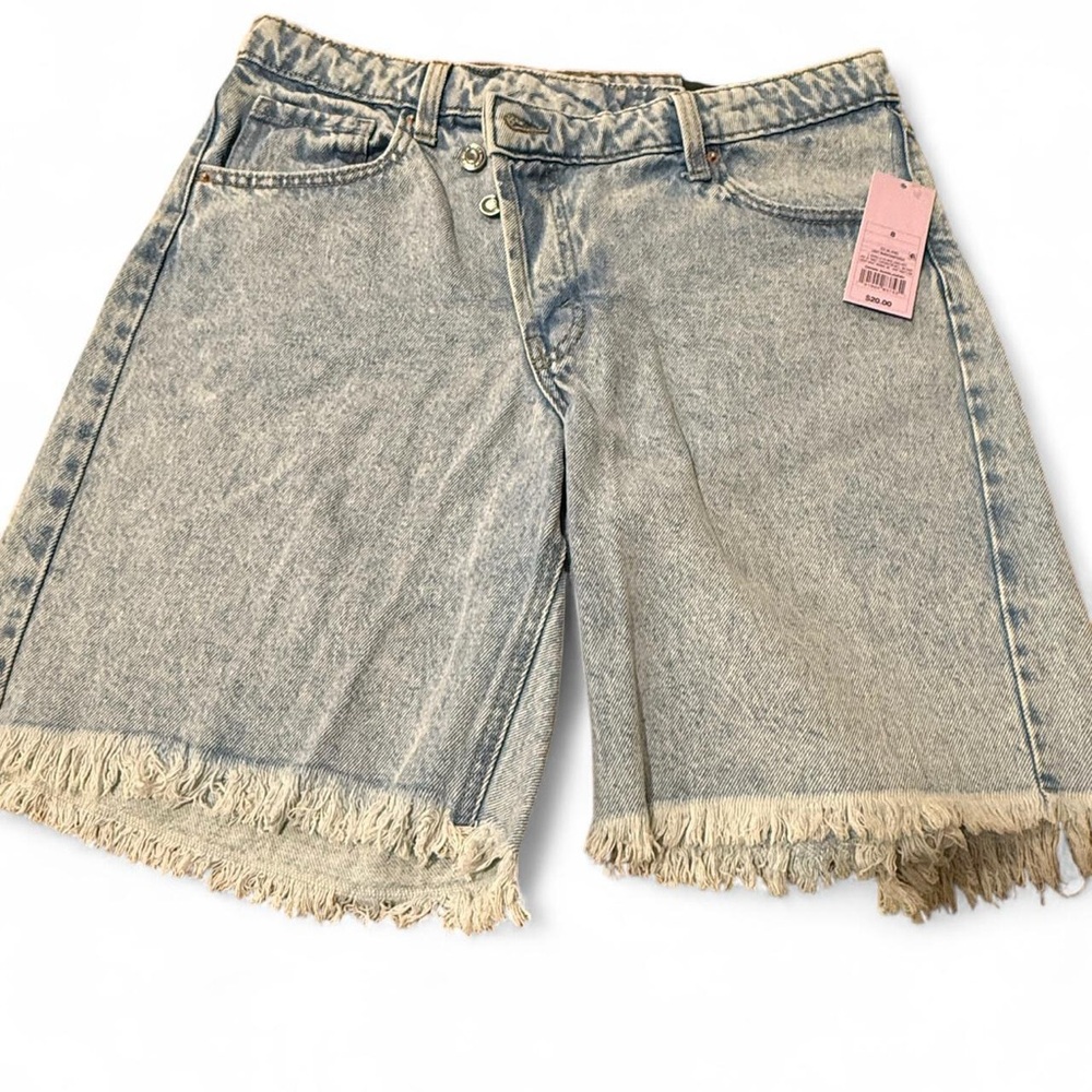 Women’s Brand New Denim High Rise Bermuda Shorts